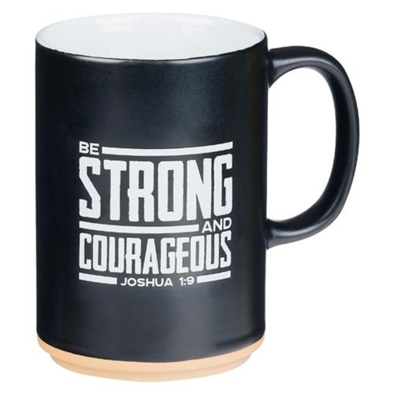 ceramic-mug-be-strong-and-courageous-joshua-1vs-9-black Ceramic Mug -Be Strong And Courageous Joshua 1vs 9 Black