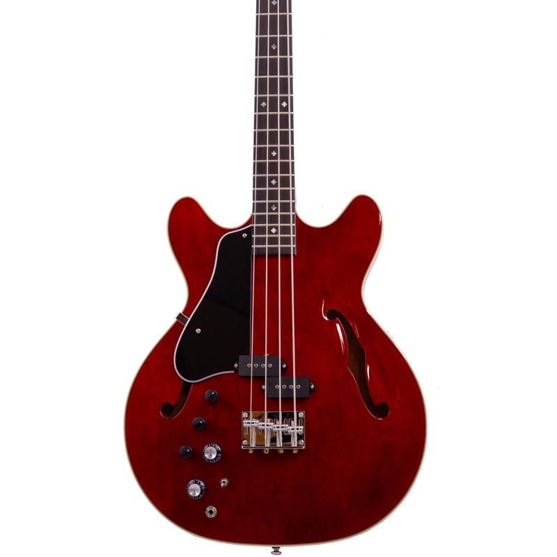 eastwood-hooky-vk-pro-bass-left-handed-dark-cherry Eastwood Hooky VK PRO Bass - Left-Handed Dark Cherry