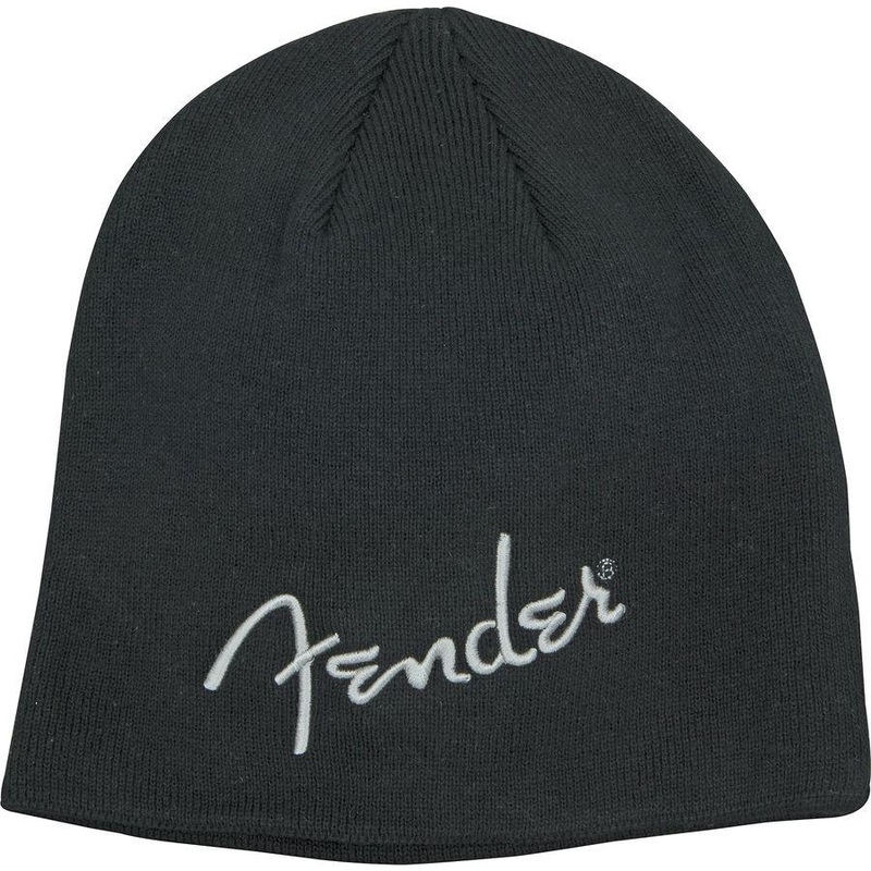 fender-logo-beanie-black Fender Logo Beanie-Black