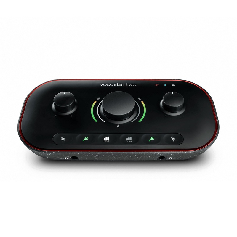 focusrite-vocaster-two-podcast-interface Focusrite VOCASTER TWO Podcast Interface