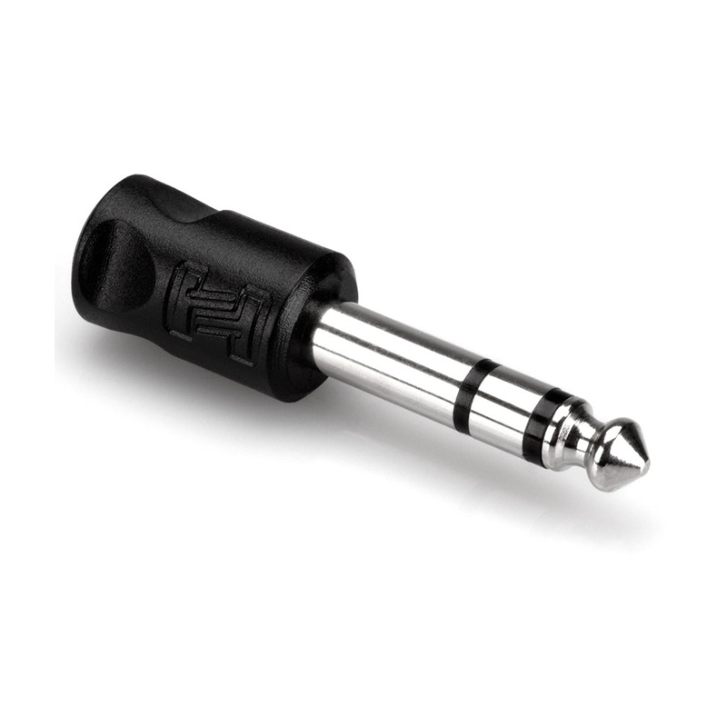 hosa-gpm-103-3-5mm-trs-to-1-4-in-trs-adapter Hosa GPM-103 3.5mm TRS to 1/4 in TRS Adapter