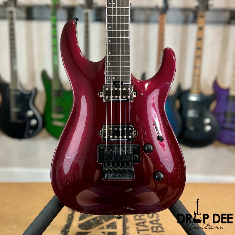 jackson-pro-plus-series-dinky-dka-electric-guitar-w-bag-oxblood Jackson Pro Plus Series Dinky DKA Electric Guitar w/ Bag - Oxblood