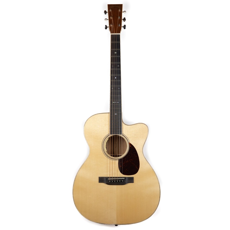 martin-custom-shop-om-14f-cutaway-high-altitude-spruce-cherry Martin Custom Shop OM-14F Cutaway, High Altitude Spruce / Cherry