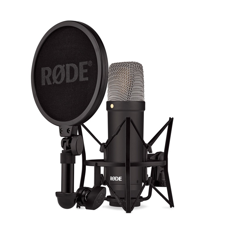 rode-nt1-signatureblack-studio-condenser-microphone-black Rode NT1-SIGNATUREBLACK Studio Condenser Microphone-Black