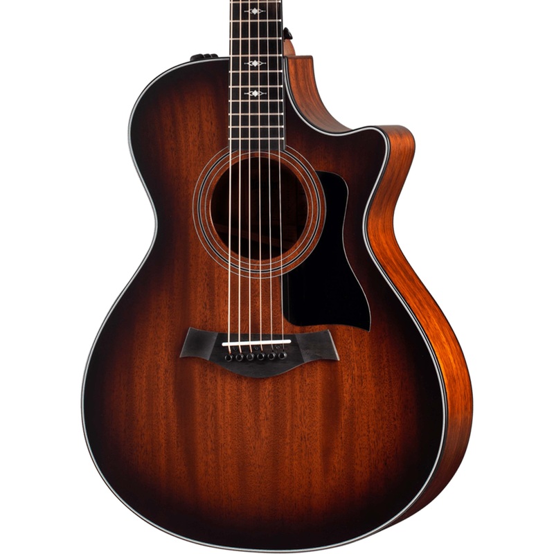 taylor-322ce-grand-concert-mahogany-mahogany-acoustic-electric-guitar-shaded-edge-burst Taylor 322ce Grand Concert Mahogany/Mahogany Acoustic-Electric Guitar - Shaded Edge Burst
