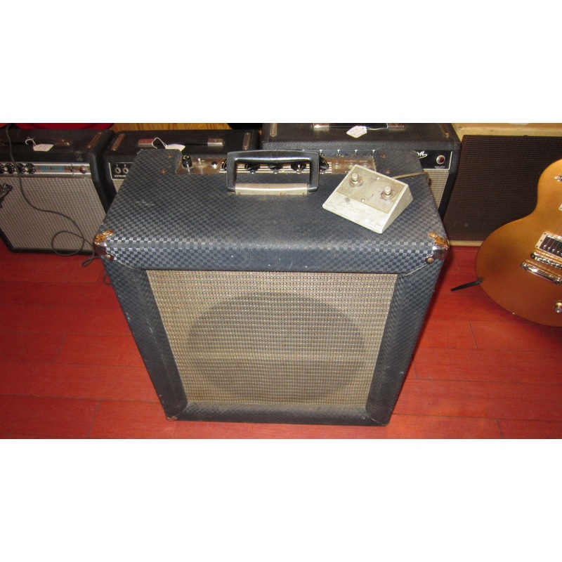 vintage-1964-ampeg-r-15-r-superreverb-superbreverb-grey-tolex Vintage 1964 Ampeg R-15 R SuperReverb Superbreverb Grey tolex