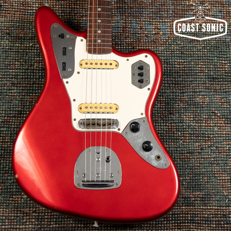1992-fender-62-jaguar-reissue-matching-headstock-made-in-japan 1992 Fender '62 Jaguar Reissue Matching Headstock Made in Japan