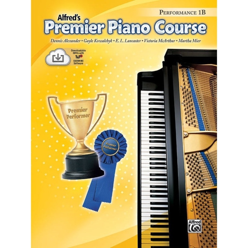 alfred-22172-premier-piano-course-performance-book-1b Alfred 22172 Premier Piano Course Performance Book 1B