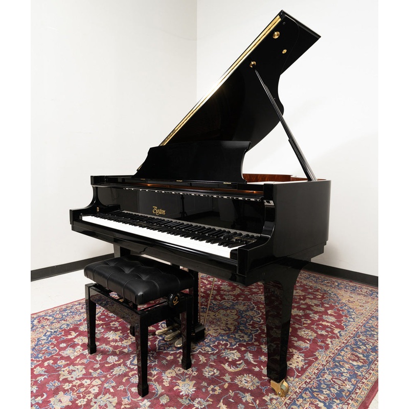boston-gp156-grand-piano-polished-ebony-sn-202189-used Boston GP156 Grand Piano | Polished Ebony | SN:202189 | Used