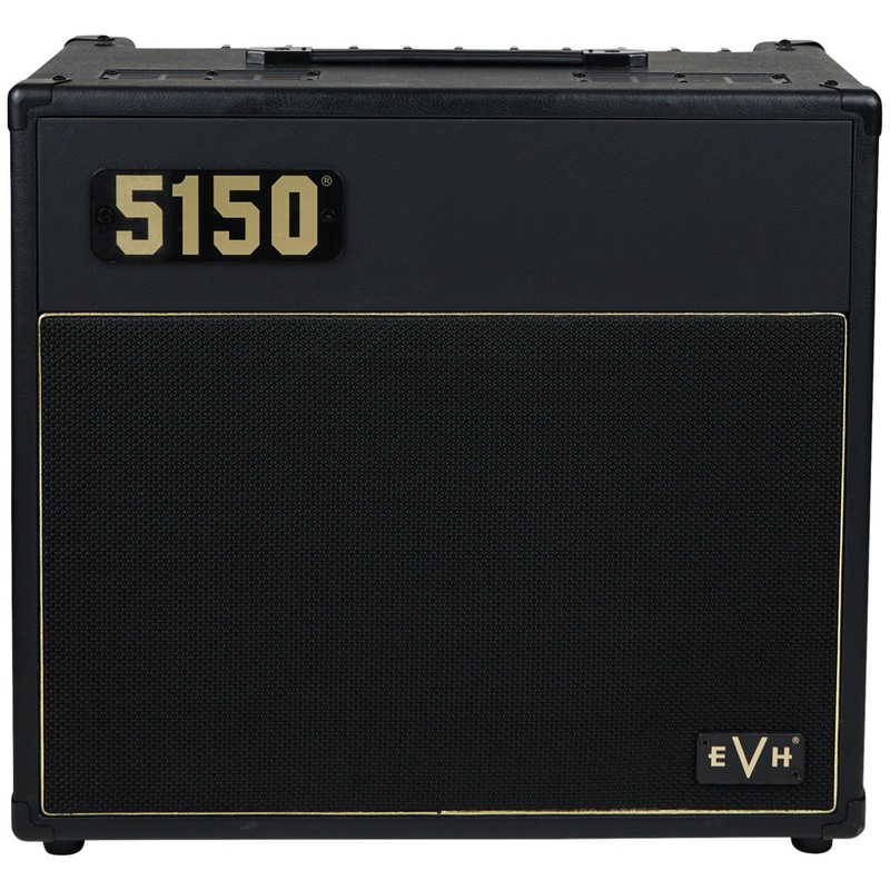evh-5150-iconic-series-15w-el34-1x10-combo-guitar-amp-black-120v EVH 5150 Iconic Series 15W EL34 1X10 Combo Guitar Amp - Black - 120V