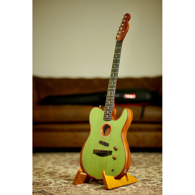 fender-american-acoustasonic-telecaster-surf-green Fender American Acoustasonic Telecaster | Surf Green