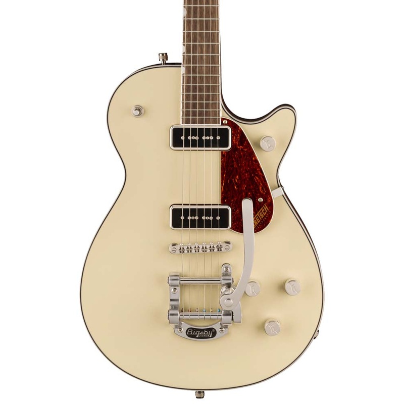gretsch-g5210t-p90-electromatic-jet-two-90-single-cut-with-bigsby-laurel-fingerboard-vintage-white Gretsch G5210T-P90 Electromatic Jet Two 90 Single-Cut with Bigsby, Laurel Fingerboard - Vintage White
