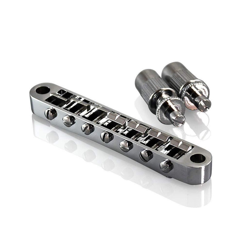 vanson-chrome-7-string-nashville-bridge-for-epiphone-les-paul-schecter-esp VANSON Chrome 7 String 'Nashville' Bridge for Epiphone Les Paul Schecter ESP