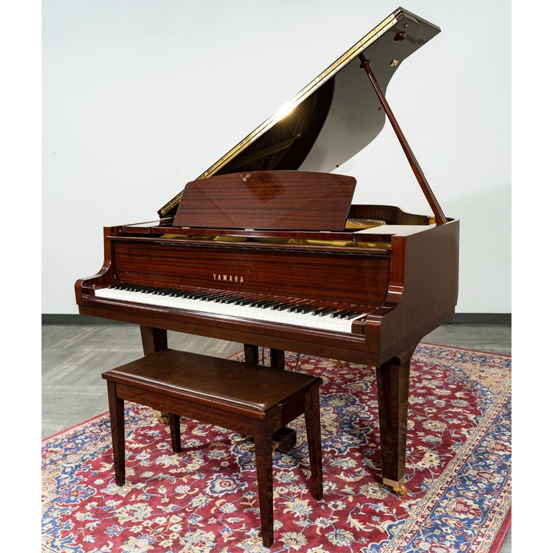 1985-yamaha-5-3-gh1-grand-piano-polished-mahogany-sn-5270198-used 1985 Yamaha 5'3" GH1 Grand Piano | Polished Mahogany | SN: 5270198 | Used