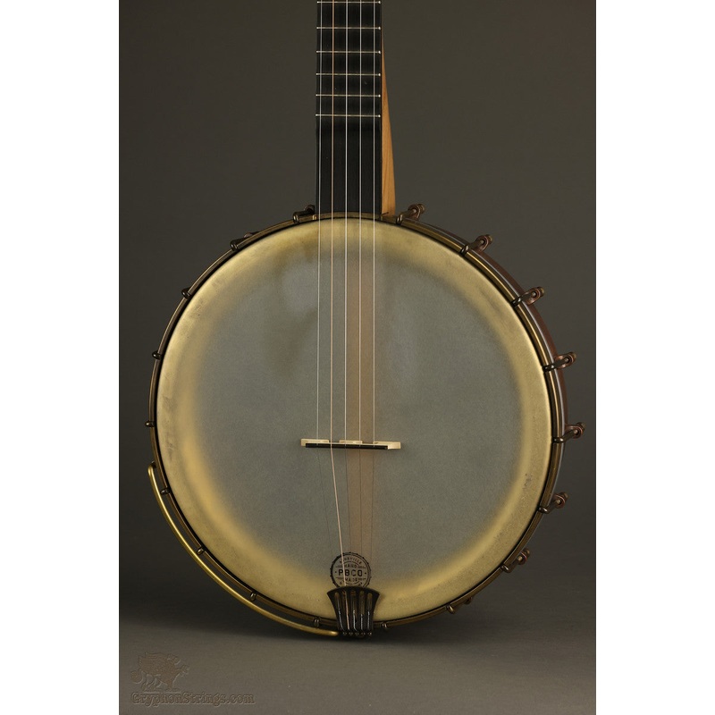 2018-pisgah-banjo-co-rambler-dobson-12-copper-spun-rim-used 2018 Pisgah Banjo Co, Rambler Dobson 12" Copper Spun Rim - Used