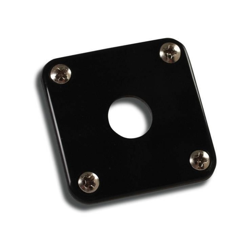 gibson-jp010-plastic-jackplate-black Gibson JP010 Plastic Jackplate-Black