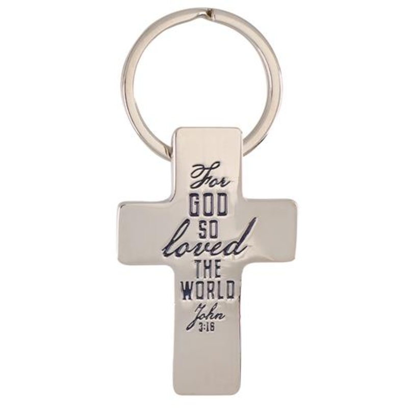 keyring-in-tin-for-god-so-loved-the-world Keyring - In Tin, For God So Loved The World