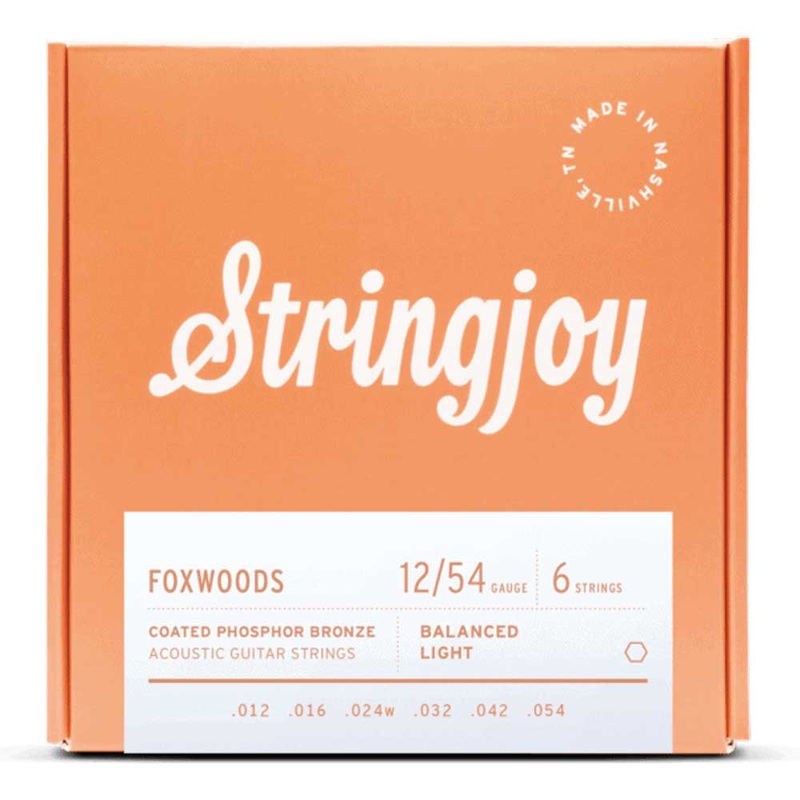stringjoy-foxwoods-light-gauge-12-54-coated-phosphor-bronze-acoustic-guitar-strings Stringjoy Foxwoods | Light Gauge (12-54) Coated Phosphor Bronze Acoustic Guitar Strings