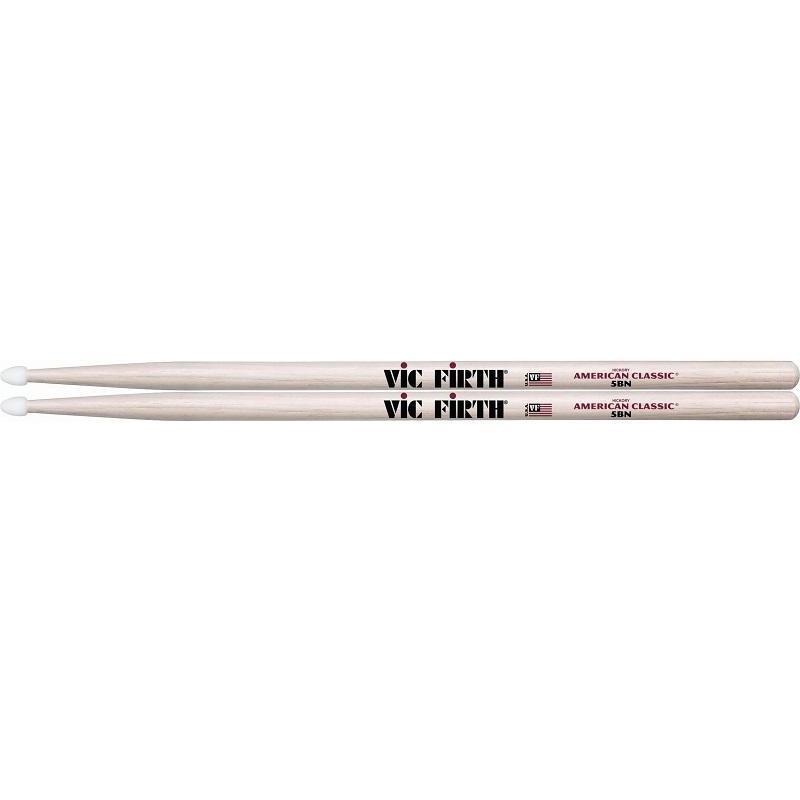 vic-firth-5bn-drumsticks-nylon-tip-american-classic Vic Firth 5BN Drumsticks Nylon Tip American Classic