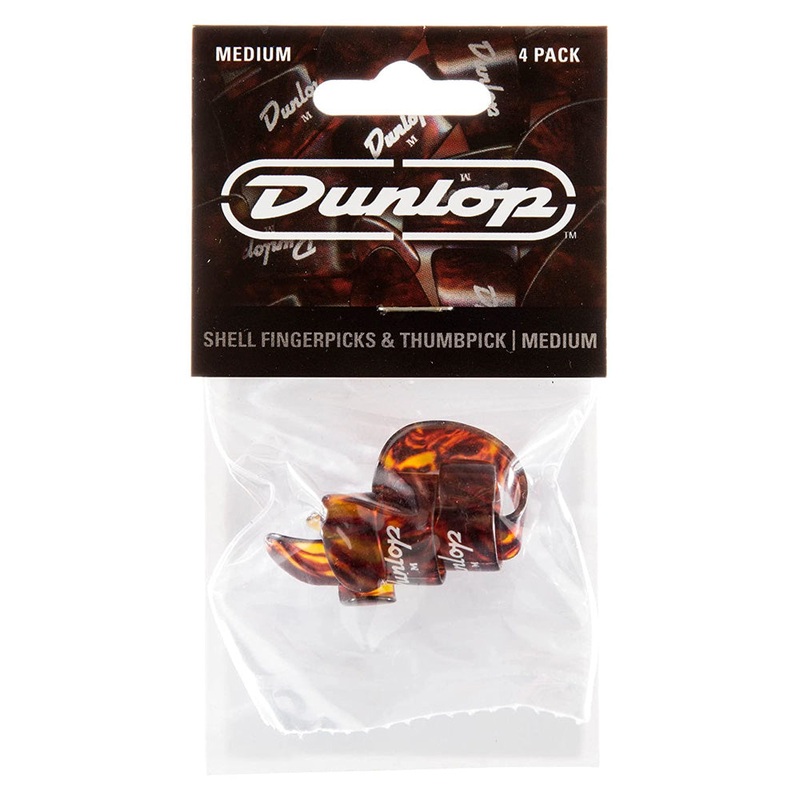 dunlop-9010tp-shell-plastic-fingerpicks-medium-player-s-pack-4-pack Dunlop 9010TP Shell Plastic Fingerpicks - Medium - Player's Pack (4 Pack)
