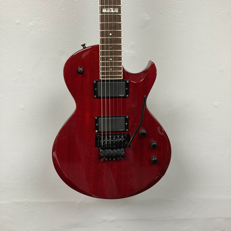 esp-standard-eclipse-transparent-cherry-red-w-case ESP Standard Eclipse Transparent Cherry Red w/Case
