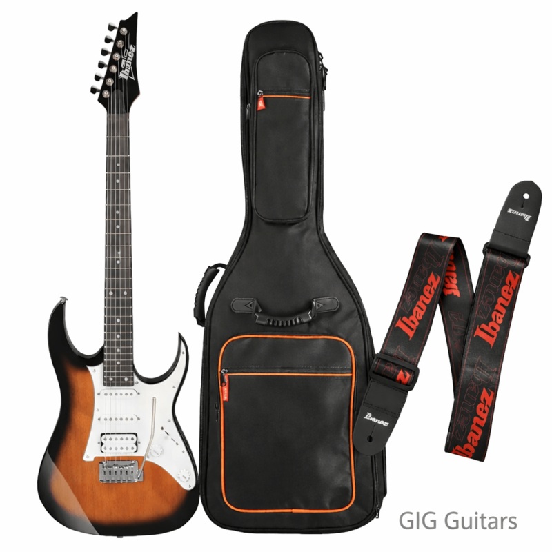 ibanez-rg140sb-electric-guitar-performance-bundle-sunburst Ibanez RG140SB Electric Guitar Performance Bundle Sunburst