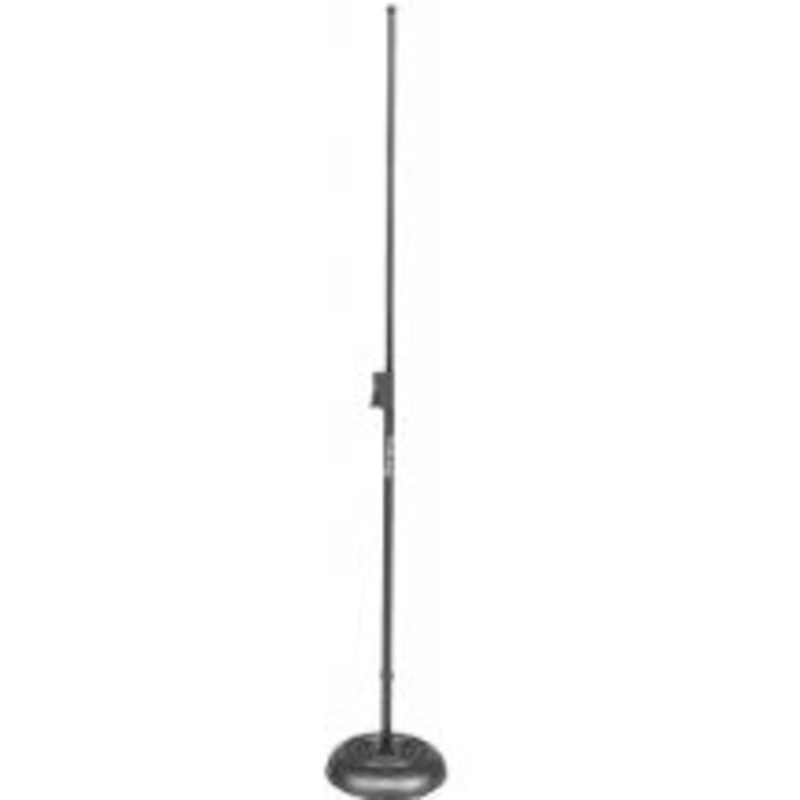 on-stage-ms7201qrb-quick-release-round-base-microphone-stand On-Stage MS7201QRB Quick Release Round Base Microphone Stand