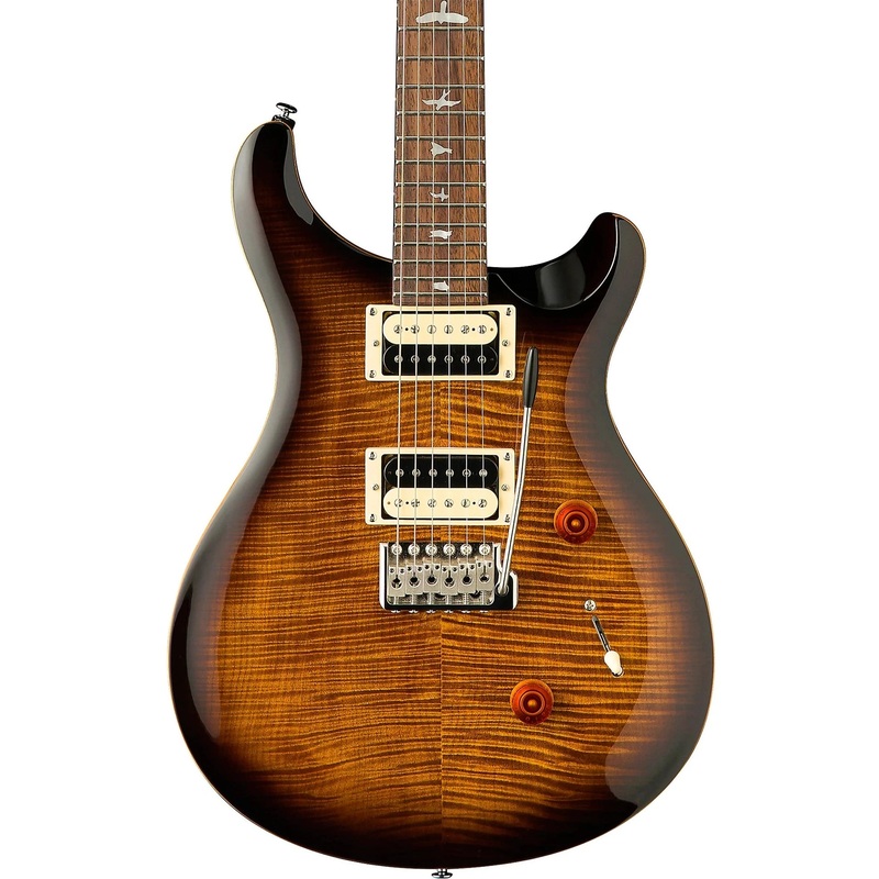 paul-reed-smith-se-custom-24-black-gold-burst Paul Reed Smith SE Custom 24 Black Gold Burst