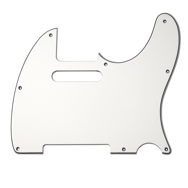 vanson-3-ply-white-premium-quality-tc1-scratchplate-pickguard-for-squier-telecaster-type-guitar-projects VANSON 3-Ply White Premium Quality TC1 Scratchplate Pickguard for Squier Telecaster Type Guitar Projects