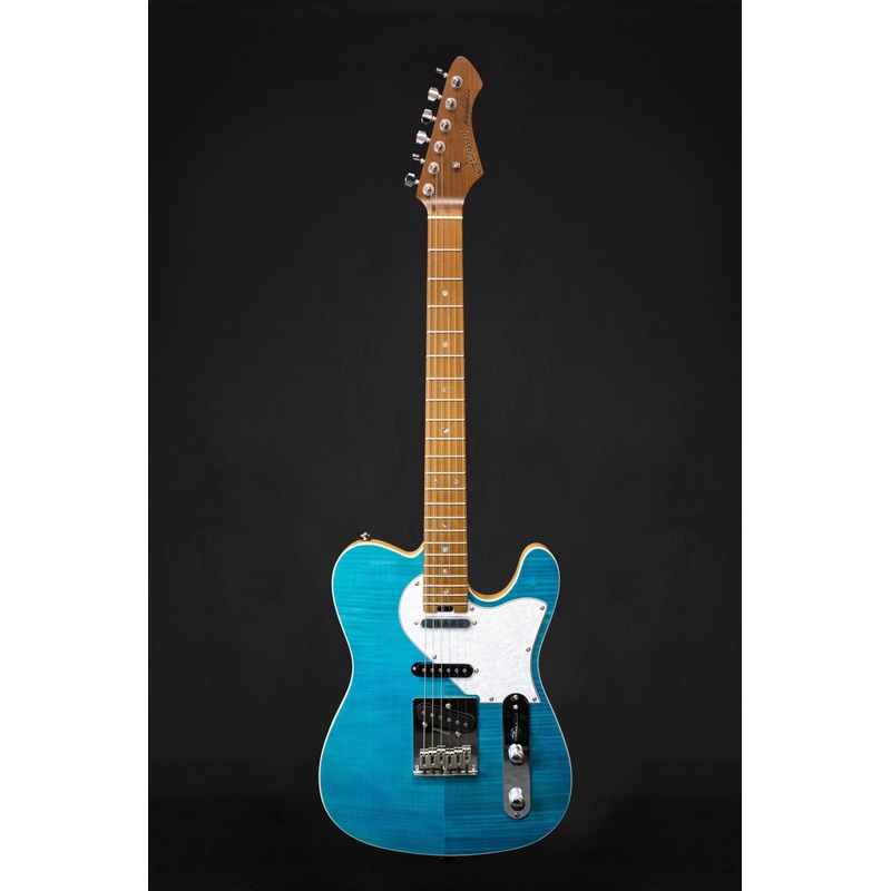aria-pro-ii-615-mk2-nashville-electric-guitar-turquoise-blue Aria Pro II 615 MK2 Nashville Electric Guitar Turquoise Blue