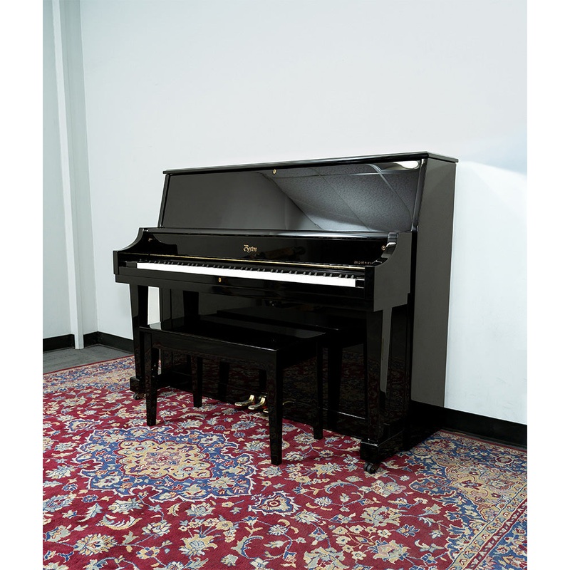 boston-up-120pe-upright-piano-polished-ebony-sn-b201249-used Boston UP-120PE Upright Piano | Polished Ebony | SN: B201249 | Used