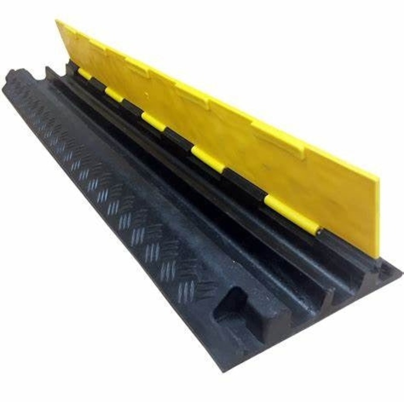 cable-ramp-2-channel-250mm-wide-rubber-m Cable Ramp - 2-Channel 250mm Wide Rubber /m