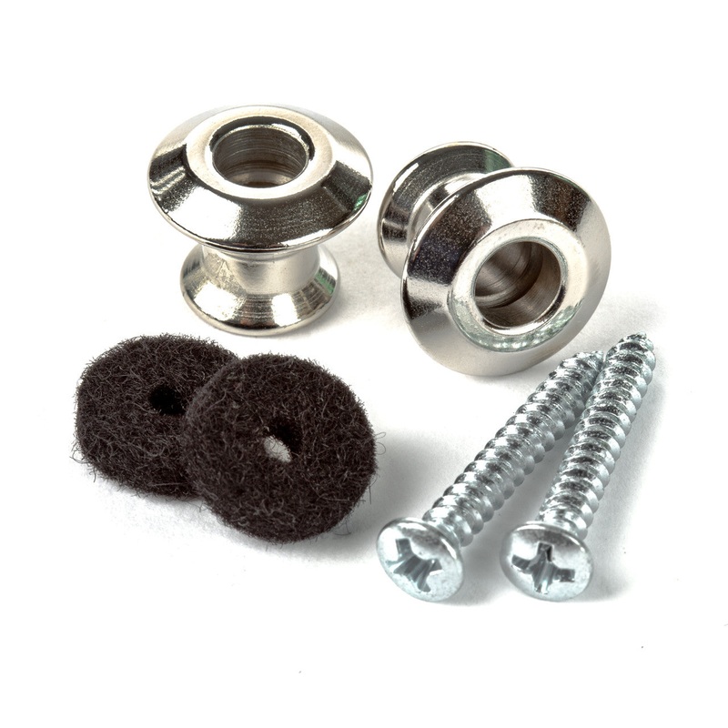 dunlop-straplok-dual-design-strap-button-set-nickel Dunlop Straplok Dual Design Strap Button Set - Nickel