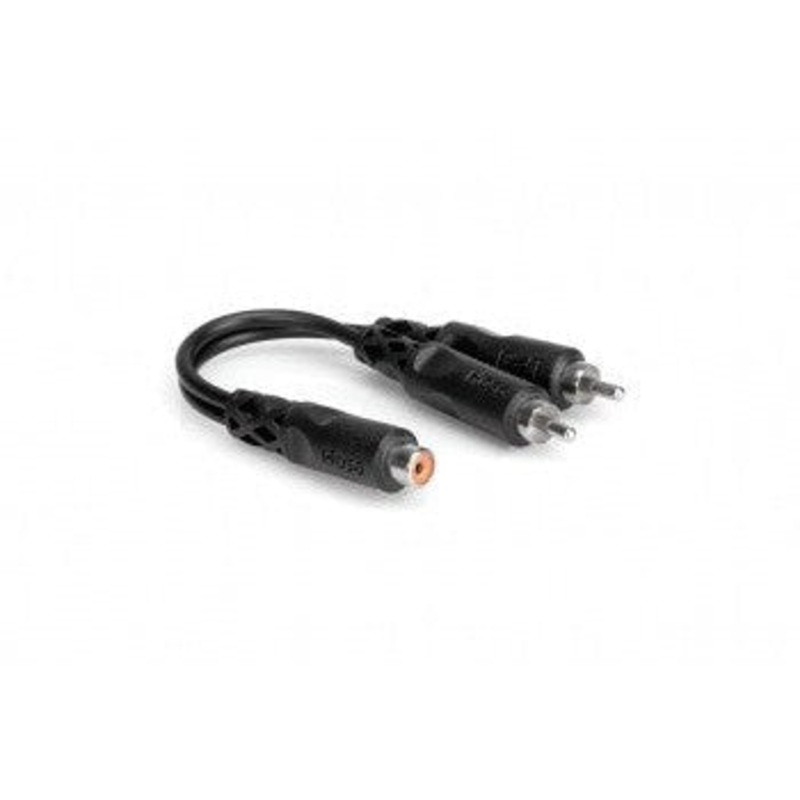 hosa-yra-105-y-cable-rca-female-dual-rca-male Hosa YRA-105 Y-Cable RCA Female-Dual RCA Male