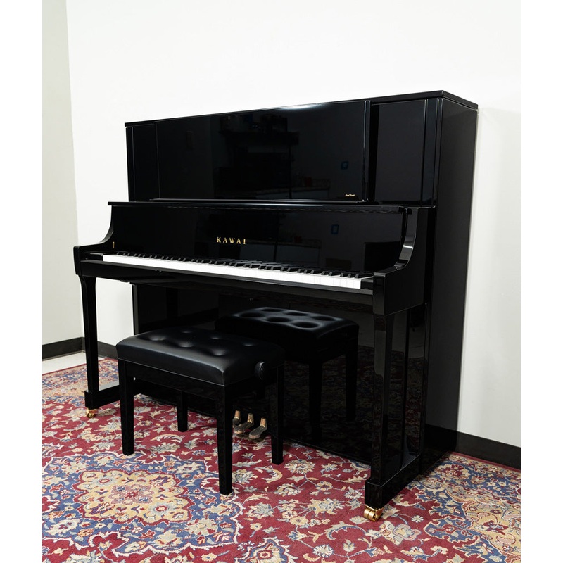 kawai-53-k-800-upright-piano-polished-ebony-sn-2784710-used Kawai 53" K-800 Upright Piano | Polished Ebony | SN: 2784710 | Used