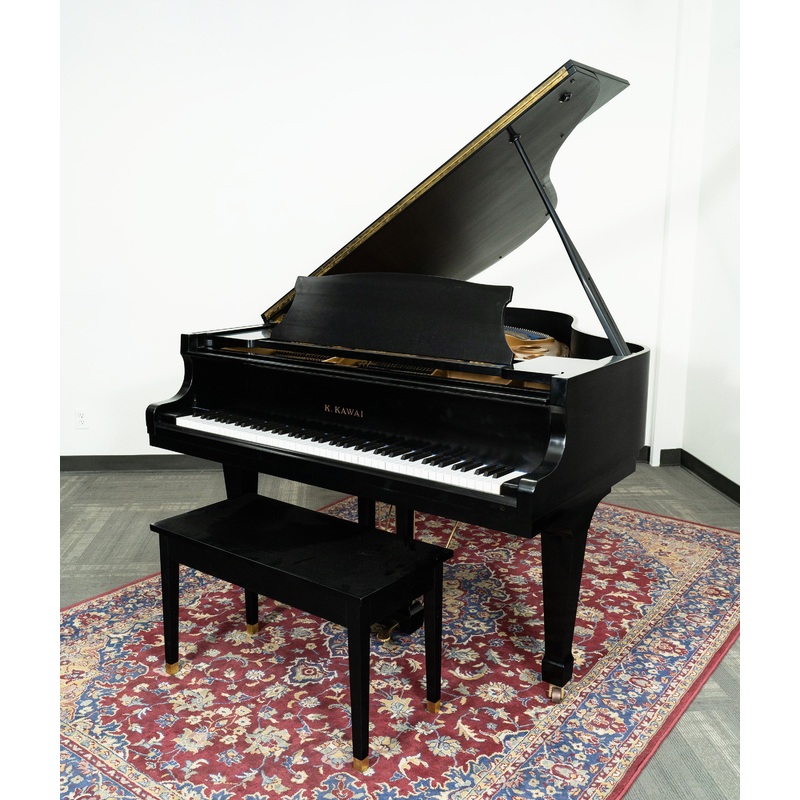 kawai-6-1-kg-3d-grand-piano-satin-ebony-sn-1376043-used Kawai 6'1" KG-3D Grand Piano | Satin Ebony | SN: 1376043 | Used