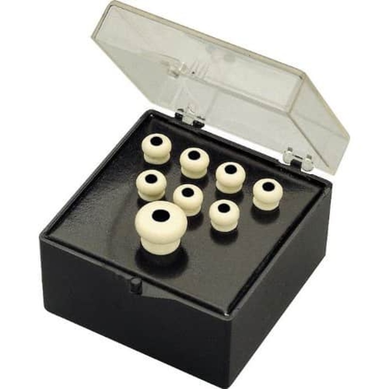 martin-18app28-bridge-pins-end-pin-set-white-with-black-dot Martin 18APP28 Bridge Pins & End Pin Set-White with Black Dot