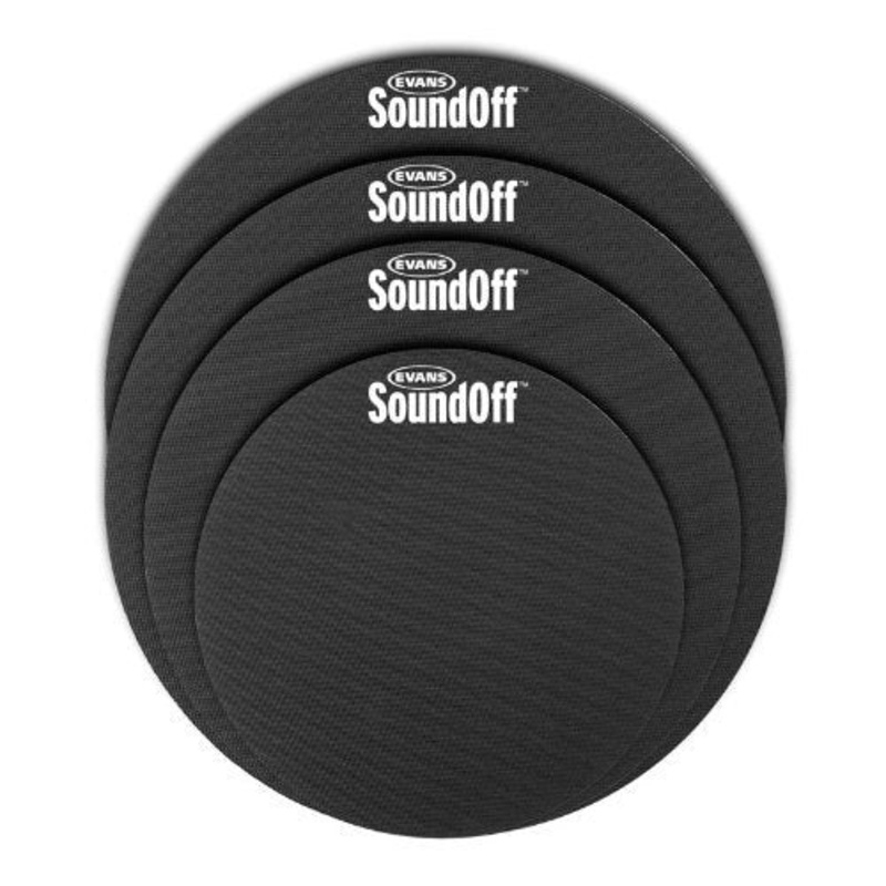 pre-owned-soundoff-by-evans-drum-mute-pack-standard-12-13-14-16 Pre Owned SoundOff by Evans Drum Mute Pack, Standard (12,13,14,16)