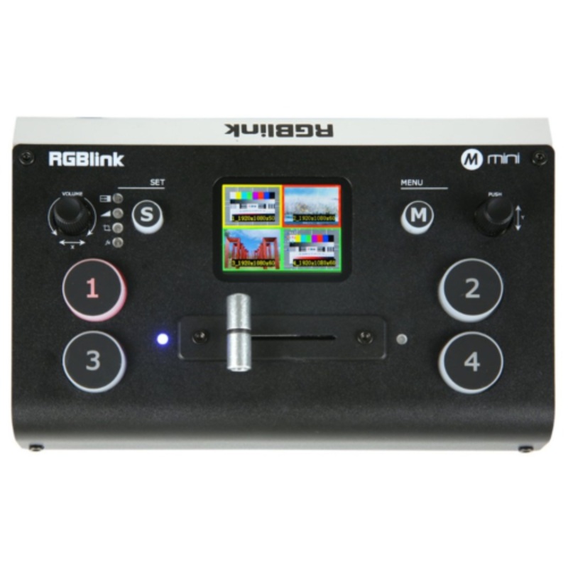 rgblink-mini-4-input-live-streaming-device-case RGBLink Mini 4 Input Live Streaming Device + case