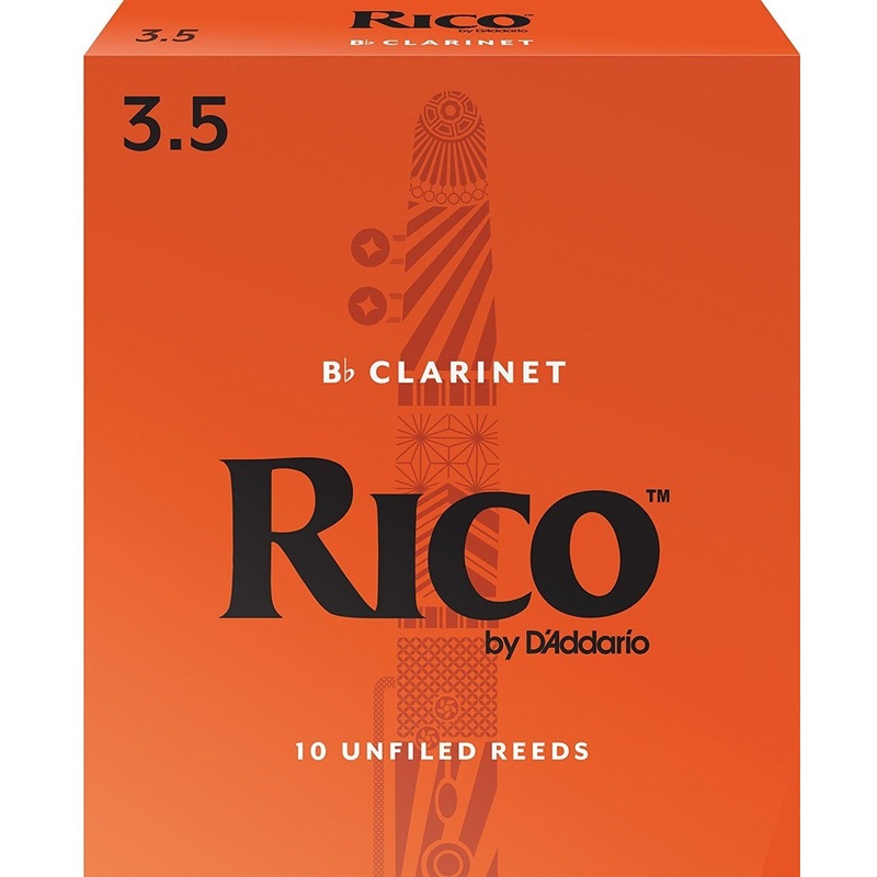 rico-by-d-addario-reeds-bb-clarinet-3-5-10-pack Rico by D'Addario Reeds - Bb Clarinet #3.5 - 10-pack