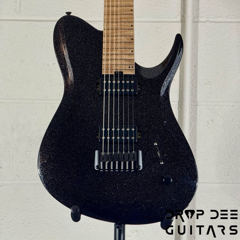 balaguer-usa-series-seraph-modern-7-baritone-7-string-electric-guitar-w-case-924-gloss-metallic-black Balaguer USA Series Seraph Modern 7 Baritone 7-String Electric Guitar w/ Case (924) - Gloss Metallic Black
