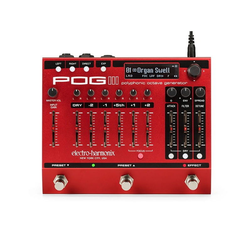 electro-harmonix-pog3-polyphonic-octave-generator-pedal Electro-Harmonix POG3 Polyphonic Octave Generator Pedal