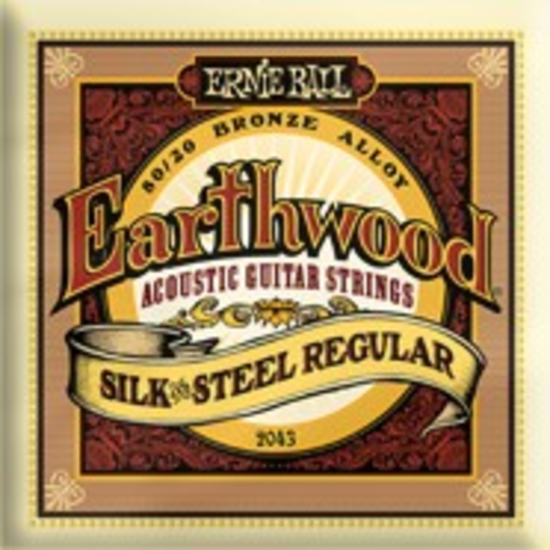 ernie-ball-2043-earthwood-silk-steel-acoustic-strings-regular-13-56 Ernie Ball 2043 Earthwood Silk & Steel Acoustic Strings Regular 13-56