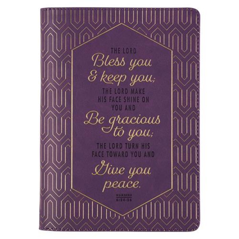 faux-leather-journal-bless-you-and-keep-you Faux Leather Journal -Bless You and Keep You