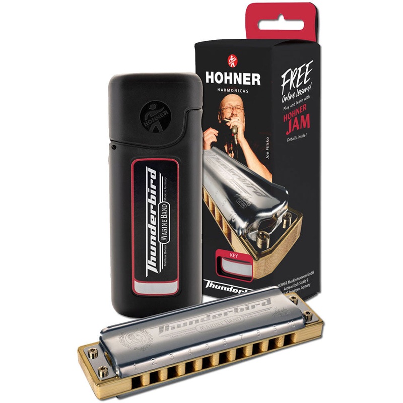 hohner-marine-band-thunderbird-harmonica-in-the-key-of-low-low-f-major Hohner Marine Band Thunderbird Harmonica in the Key of Low Low F Major