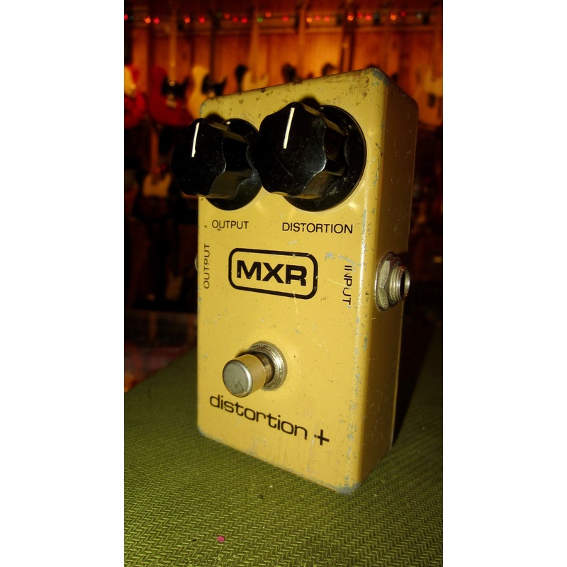 1977-mxr-distortion-yellow 1977 MXR Distortion + Yellow