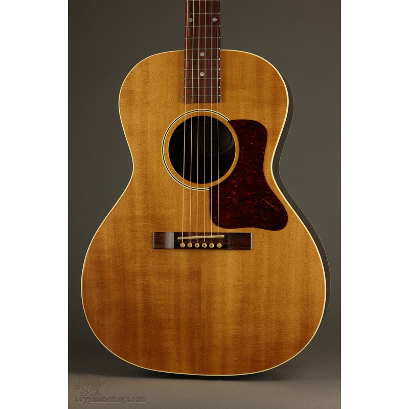 2009-gibson-blues-king-natural-steel-string-acoustic-guitar 2009 Gibson Blues King Natural Steel String Acoustic Guitar