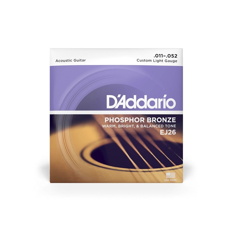 d-addario-ej26-3d-phosphor-bronze-acoustic-guitar-strings-3-pack-custom-light-11-52 D'Addario EJ26-3D Phosphor Bronze Acoustic Guitar Strings 3-Pack Custom Light 11-52