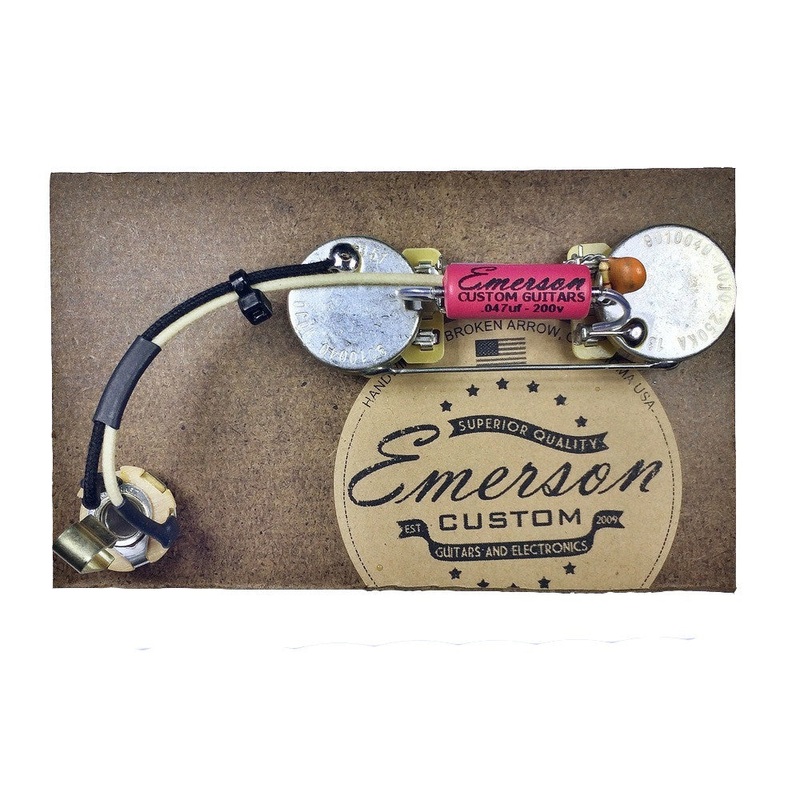 emerson-custom-precision-bass-prewired-kit Emerson Custom Precision Bass Prewired Kit