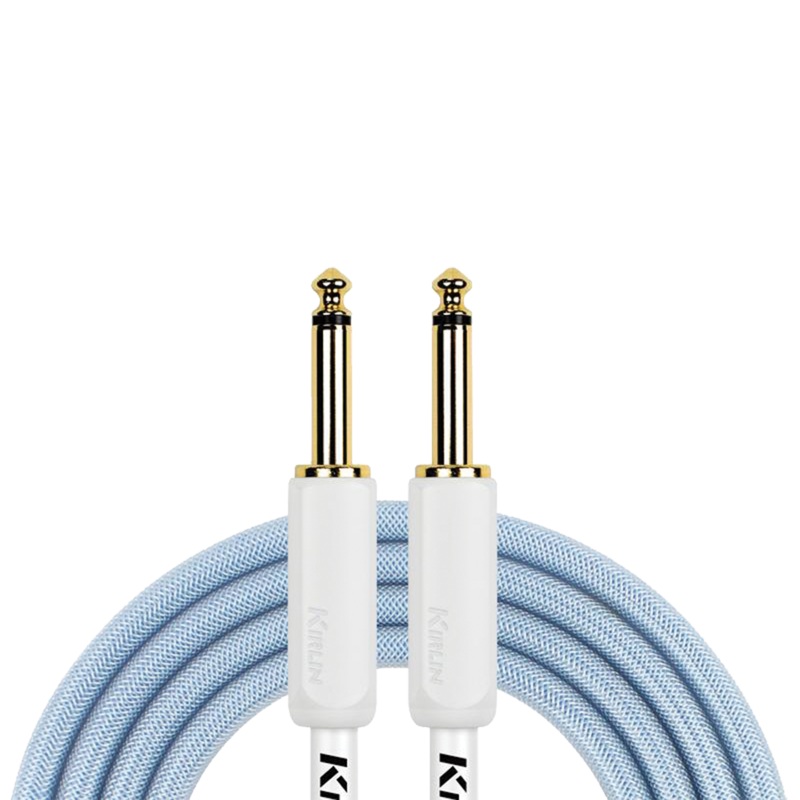 kirlin-kipw201wbl-10-pvc-woven-premium-plus-instrument-cable-10ft-blue Kirlin KIPW201WBL-10 PVC Woven Premium Plus Instrument Cable 10Ft Blue